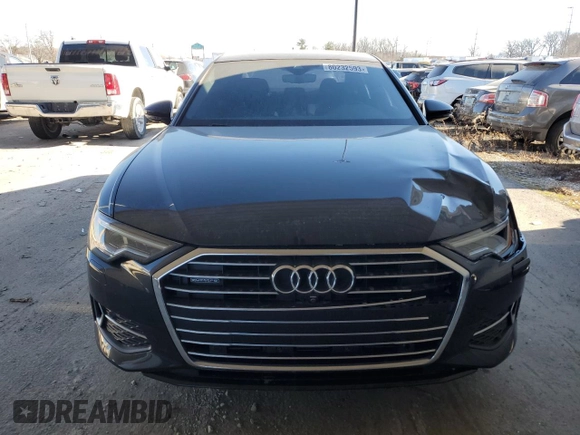 2019 Audi A6 Premium Plus with VIN WAUE8AF25KN126418, listed as a Copart auction lot 80232593 with 37,187 mi miles and Salvage Title. Bid and sale history available at carsss.com. Image 5.