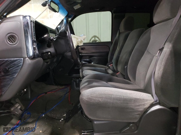 2005 Chevrolet Silverado 1500 Z71 with VIN 1GCEK19B05E320410, listed as a Copart auction lot 47665375 with 197,587 mi miles and Salvage Title. Bid and sale history available at carsss.com. Image 7.