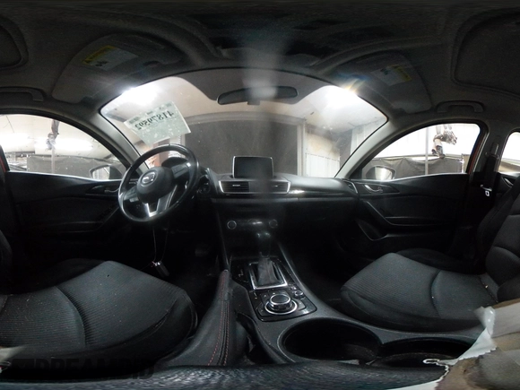 2015 Mazda Mazda3 i Touring with VIN 3MZBM1V70FM180723, listed as a IAAI auction lot 41879592 with 135,976 mi miles. Bid and sale history available at carsss.com. Image 18.