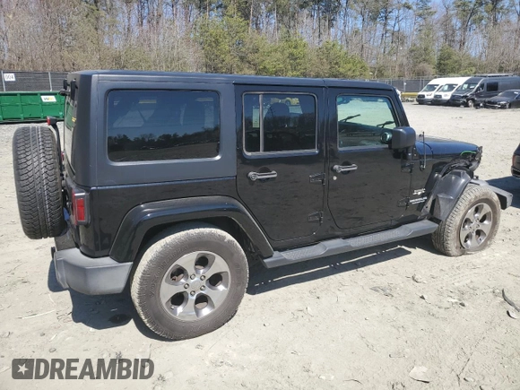 2016 Jeep Wrangler Unlimited 75th Anniversary with VIN 1C4BJWEGXGL304931, listed as a Copart auction lot 50944745 with 124,941 mi miles and Salvage Title. Bid and sale history available at carsss.com. Image 3.