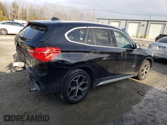 2017 BMW X1 sDrive28i with VIN WBXHU7C30H5H33353, listed as a Copart auction lot 47473445 with 97,579 mi miles and Salvage Title. Bid and sale history available at carsss.com. Image 3.