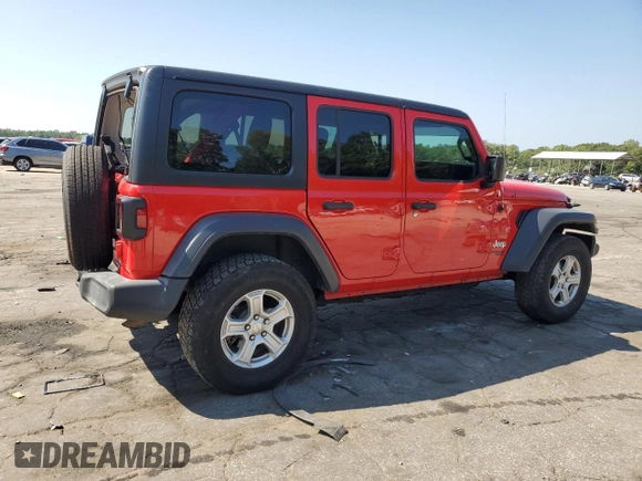 2020 Jeep Wrangler Unlimited Willys z VIN 1C4HJXDG1LW171325, wystawiony jako Copart lot #68717764 z przebiegiem 132 555 mil mil oraz Szkoda całkowita • Salvage title. Historia ofert i sprzedaży dostępna na DreamBid. Obrazek 3.