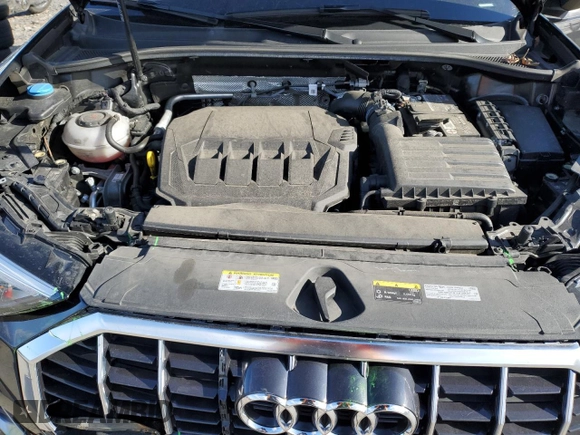 2022 Audi Q3 Premium with VIN WA1AUCF39N1092183, listed as a Copart auction lot 88644905 with 50,684 mi miles and Salvage Title. Bid and sale history available at carsss.com. Image 12.