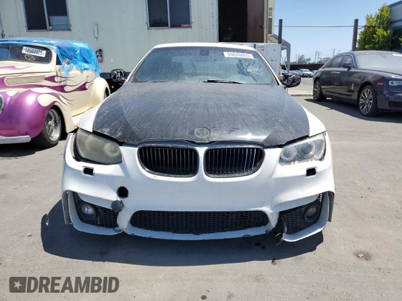 2011 BMW 3 Series 335is with VIN WBAKG1C58BE617912, listed as a Copart auction lot 55676865 with Not provided miles and Salvage title. Bid and sale history available at DreamBid. Image 5.