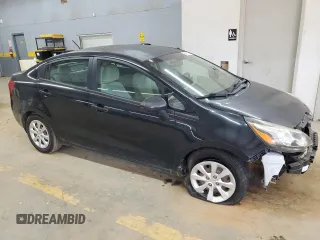 2012 Kia Rio LX with VIN KNADM4A34C6072811, listed as a Copart auction lot 68295334 with 77,167 mi miles and Salvage Title. Bid and sale history available at carsss.com. Image 4.