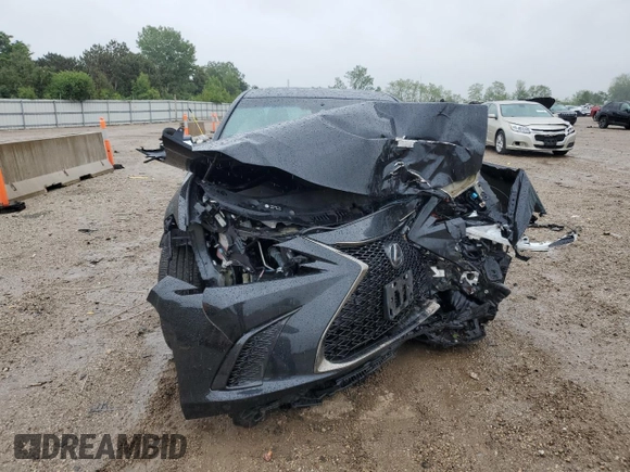 2021 Lexus ES 350 F Sport with VIN 58AGZ1B15MU109993, listed as a Copart auction lot 57430605 with Not provided miles and Salvage title. Bid and sale history available at DreamBid. Image 5.