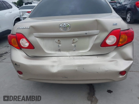 2009 Toyota Corolla with VIN 1NXBU40E99Z118081, listed as a IAAI auction lot 42086882 with 199,328 mi miles and . Bid and sale history available at DreamBid. Image 6.