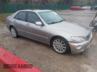 2003 Lexus IS 300 with VIN JTHBD192830073403, listed as a IAAI auction lot 42009487 with 240,723 mi miles. Bid and sale history available at carsss.com. Image 1.