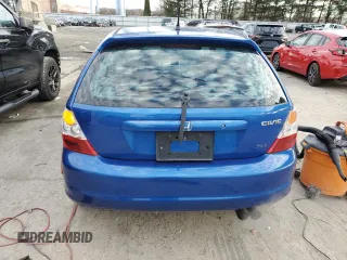 2004 Honda Civic Si with VIN SHHEP335X4U504930, listed as a Copart auction lot 86808894 with 280,060 mi miles and Salvage Title. Bid and sale history available at DreamBid. Image 6.