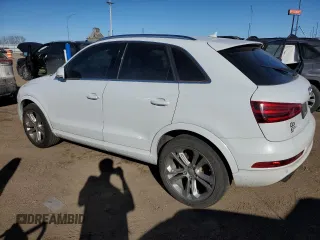2015 Audi Q3 2.0T Prestige with VIN WA1GFCFS3FR009488, listed as a Copart auction lot 46915045 with 108,071 mi miles and Clean Title. Bid and sale history available at carsss.com. Image 2.