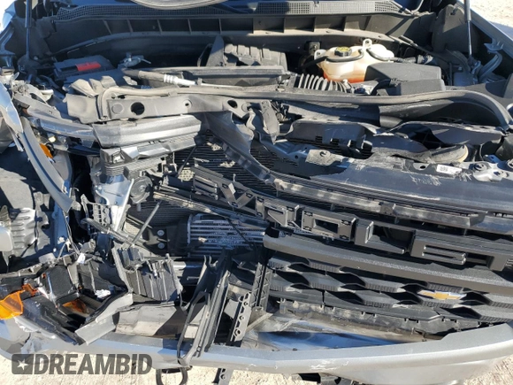 2024 Chevrolet Silverado 1500 Custom with VIN 1GCPABEK2RZ102085, listed as a Copart auction lot 87700835 with 31,311 mi miles and Salvage Title. Bid and sale history available at DreamBid. Image 12.