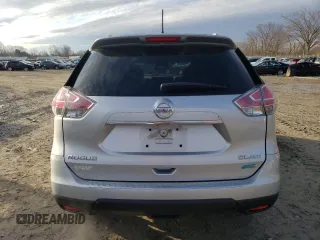 2014 Nissan Rogue SL with VIN 5N1AT2MV2EC811765, listed as a Copart auction lot 48241115 with 146,821 mi miles and Salvage Title. Bid and sale history available at carsss.com. Image 6.
