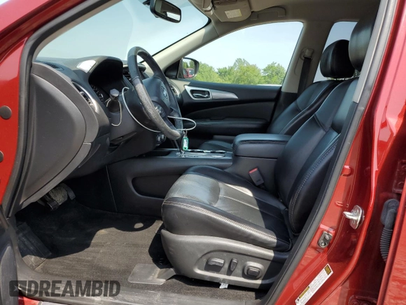 2018 Nissan Pathfinder S with VIN 5N1DR2MN7JC614550, listed as a Copart auction lot 60721215 with 135,189 mi miles and Salvage title. Bid and sale history available at DreamBid. Image 7.