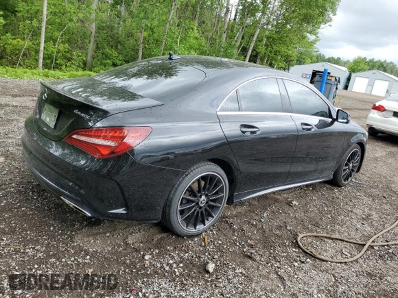 2018 Mercedes-Benz CLA 250 with VIN WDDSJ4GB1JN691277, listed as a Copart auction lot 60510125 with 55,180 mi miles and Clean title. Bid and sale history available at DreamBid. Image 3.