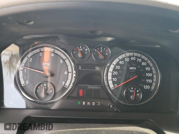 2012 Ram 1500 Big Horn with VIN 1C6RD7LT8CS184713, listed as a Copart auction lot 68214784 with 256,658 mi miles and Salvage Title. Bid and sale history available at carsss.com. Image 9.