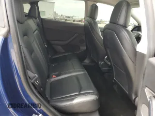 2021 Tesla Model Y Long Range with VIN 5YJYGDEE3MF094165, listed as a Copart auction lot 52907835 with 141,260 mi miles and Salvage Title. Bid and sale history available at DreamBid. Image 10.