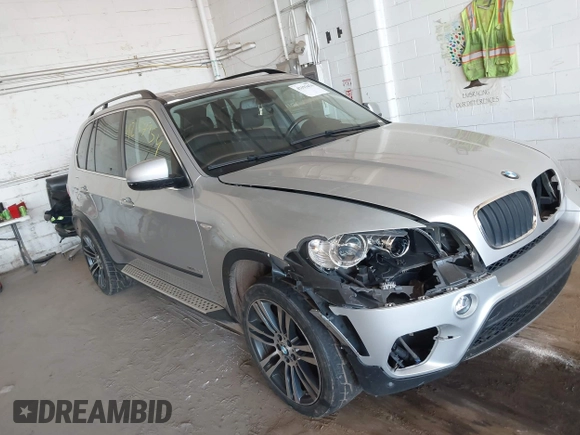 2013 BMW X5 xDrive35i z VIN 5UXZV4C55D0B09049, wystawiony jako IAAI lot #42193454 z przebiegiem 186 845 mil mil oraz . Historia ofert i sprzedaży dostępna na DreamBid. Obrazek 1.