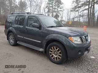 2010 Nissan Pathfinder SE with VIN 5N1AR1NB4AC627788, listed as a IAAI auction lot 41733257 with 130,586 mi miles. Bid and sale history available at carsss.com. Image 1.