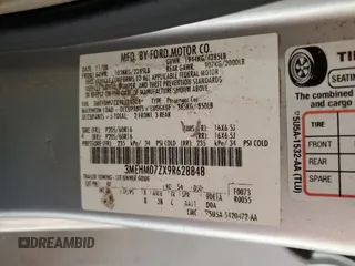 2009 Mercury Milan with VIN 3MEHM07ZX9R628848, listed as a Copart auction lot 87512545 with 146,714 mi miles and Salvage title. Bid and sale history available at DreamBid. Image 12.
