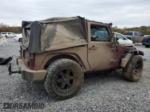 2008 Jeep Wrangler Rubicon with VIN 1J4GA64118L537031, listed as a Copart auction lot 78705164 with Not provided miles and Salvage title. Bid and sale history available at DreamBid. Image 3.