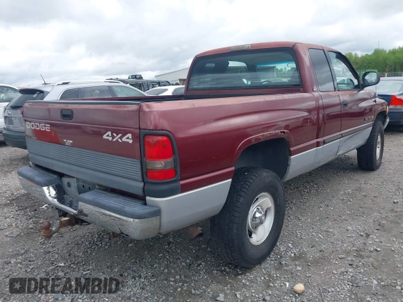 2001 Dodge 1500 with VIN 3B7HF13Z11M263503, listed as a IAAI auction lot 41997728 with 169,427 mi miles. Bid and sale history available at carsss.com. Image 4.