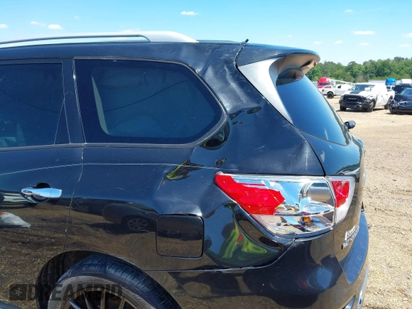 2016 Nissan Pathfinder SV with VIN 5N1AR2MN7GC659998, listed as a IAAI auction lot 41935314 with 96,186 mi miles. Bid and sale history available at carsss.com. Image 20.