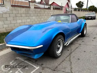 1969 Chevrolet Corvette z VIN 194679S721557, wystawiony jako Copart lot #45611825 z przebiegiem 73 300 mil mil oraz Czysty tytuł • Clean title. Historia ofert i sprzedaży dostępna na DreamBid. Obrazek 2.