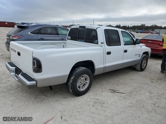 2000 Dodge Dakota Sport with VIN 1B7GL2AN5YS642063, listed as a Copart auction lot 76665334 with 0 mi miles and Non Repairable. Bid and sale history available at carsss.com. Image 3.