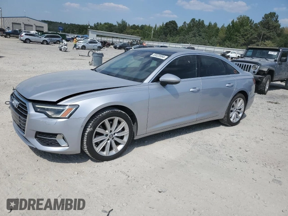 2019 Audi A6 Premium Plus with VIN WAUE8AF24KN118276, listed as a Copart auction lot 69520994 with 82,000 mi miles and Salvage Title. Bid and sale history available at carsss.com. Image 1.