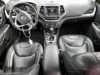 2018 Jeep Cherokee Overland with VIN 1C4PJMJX7JD575723, listed as a Copart auction lot 79604194 with 63,145 mi miles and Salvage Title. Bid and sale history available at carsss.com. Image 8.
