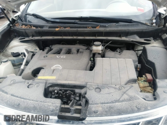 2013 Nissan Murano SV with VIN JN8AZ1MWXDW308346, listed as a IAAI auction lot 41027297 with 102,810 mi miles. Bid and sale history available at carsss.com. Image 10.
