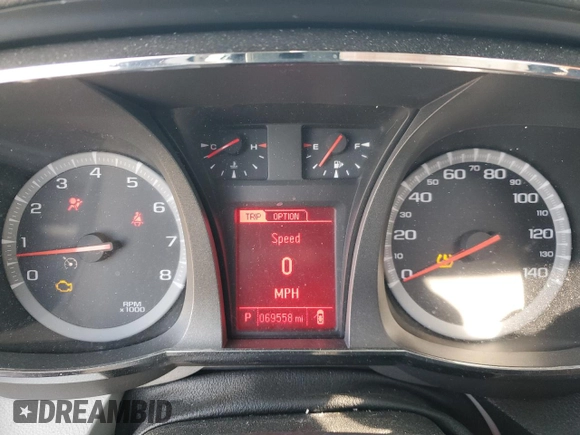 2017 GMC Terrain SLT with VIN 2GKFLUE33H6142586, listed as a Copart auction lot 48485415 with 69,558 mi miles and Clean Title. Bid and sale history available at carsss.com. Image 9.