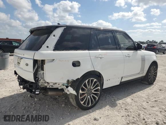 2016 Land Rover Range Rover Autobiography with VIN SALGV2EF0GA307531, listed as a Copart auction lot 53957505 with 53,230 mi miles and Salvage Title. Bid and sale history available at DreamBid. Image 3.