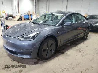 2023 Tesla Model 3 Long Range z VIN 5YJ3E1EB9PF635650, wystawiony jako Copart lot #58823065 z przebiegiem 21 065 mil mil oraz Szkoda całkowita • Salvage title. Historia ofert i sprzedaży dostępna na DreamBid. Obrazek 1.