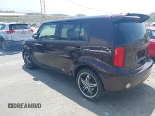 2008 Scion xB with VIN JTLKE50E681014837, listed as a IAAI auction lot 42160218 with 142,966 mi miles. Bid and sale history available at carsss.com. Image 3.