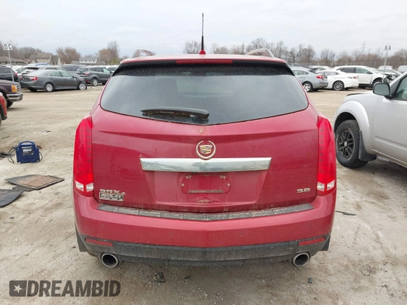 2012 Cadillac SRX Performance Collection with VIN 3GYFNEE36CS555764, listed as a IAAI auction lot 41813873 with 162,680 mi miles. Bid and sale history available at carsss.com. Image 16.
