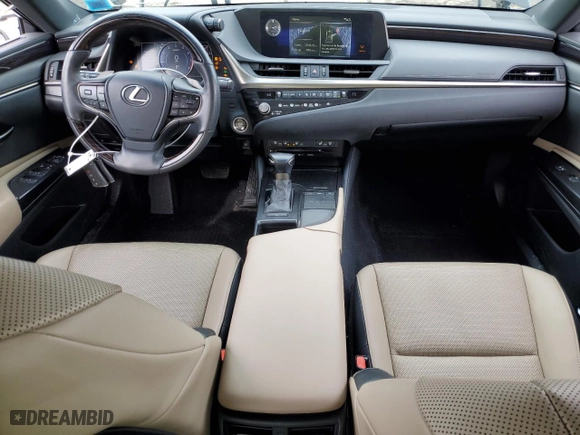 2021 Lexus ES with VIN 58AD11D17MU002161, listed as a Copart auction lot 46049035 with NaN miles and Salvage Title. Bid and sale history available at carsss.com. Image 8.