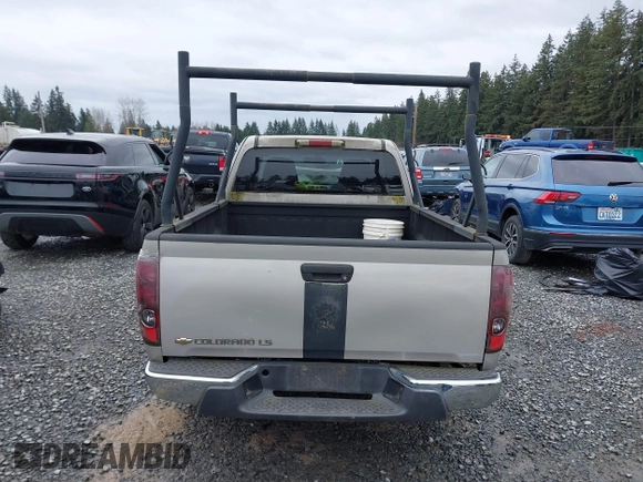 2005 Chevrolet Colorado LS ZQ8 with VIN 1GCCS196358108724, listed as a IAAI auction lot 41839518 with 151,807 mi miles. Bid and sale history available at carsss.com. Image 16.