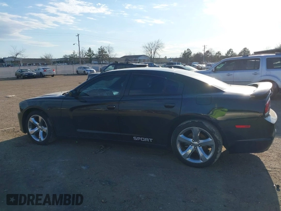 2014 Dodge Charger SXT with VIN 2C3CDXHG2EH369350, listed as a IAAI auction lot 41657478 with 120,566 mi miles. Bid and sale history available at carsss.com. Image 14.