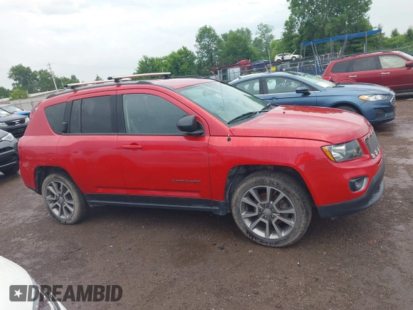 2017 Jeep Compass Sport with VIN 1C4NJCBA8HD166880, listed as a IAAI auction lot 42593173 with 110,397 mi miles and . Bid and sale history available at DreamBid. Image 13.