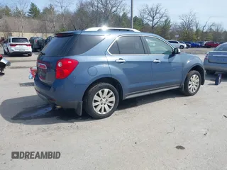 2011 Chevrolet Equinox LTZ with VIN 2CNFLGE56B6236740, listed as a IAAI auction lot 41936268 with 307,703 mi miles. Bid and sale history available at carsss.com. Image 4.