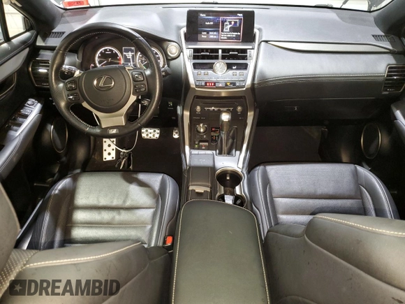 2021 Lexus NX 300 F Sport z VIN JTJSARDZ3M2262119, wystawiony jako Copart lot #57964505 z przebiegiem 48 370 mil mil oraz Szkoda całkowita • Salvage title. Historia ofert i sprzedaży dostępna na DreamBid. Obrazek 8.