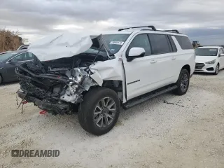 2024 Chevrolet Suburban Z71 z VIN 1GNSKDKD1RR337335, wystawiony jako Copart lot #78659174 z przebiegiem 4 185 mil mil oraz Szkoda całkowita • Salvage title. Historia ofert i sprzedaży dostępna na DreamBid. Obrazek 1.