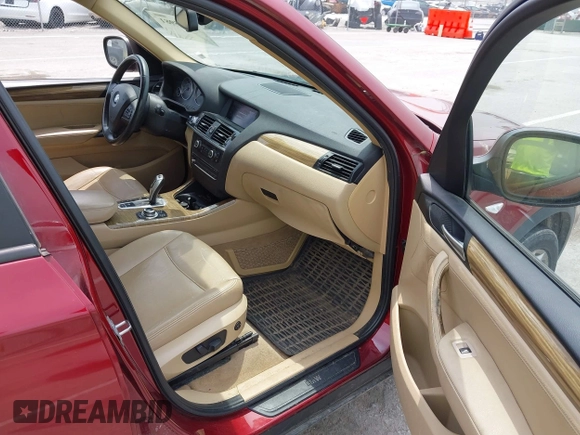 2014 BMW X3 xDrive28i with VIN 5UXWX9C59E0D24428, listed as a IAAI auction lot 42425981 with 240,699 mi miles and . Bid and sale history available at DreamBid. Image 5.
