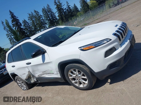 2016 Jeep Cherokee Altitude with VIN 1C4PJLABXGW189373, listed as a IAAI auction lot 42174854 with 153,052 mi miles and . Bid and sale history available at DreamBid. Image 13.