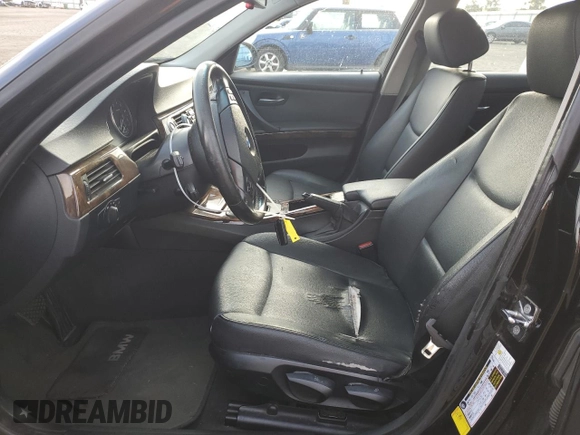 2007 BMW 3 Series 328i with VIN WBAVA37507NL12948, listed as a Copart auction lot 50275915 with 357,156 mi miles and Salvage title. Bid and sale history available at DreamBid. Image 7.