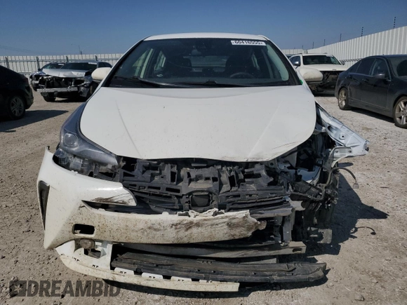 2021 Toyota Prius LE with VIN JTDL9MFU0M3024212, listed as a Copart auction lot 60416555 with 275,700 mi miles and Salvage title. Bid and sale history available at DreamBid. Image 5.