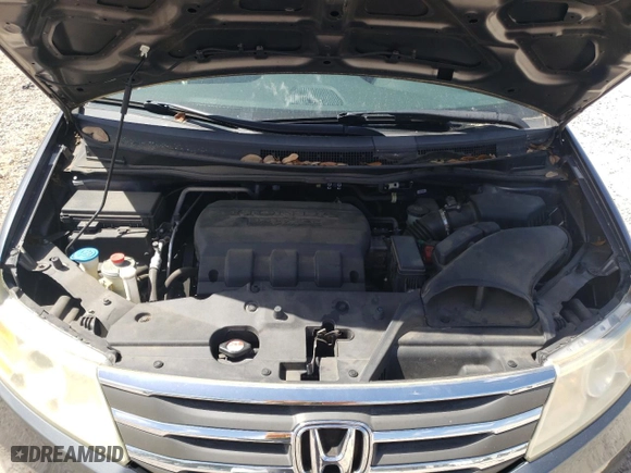 2012 Honda Odyssey EX-L with VIN 5FNRL5H68CB045200, listed as a Copart auction lot 49734055 with 123,577 mi miles and Salvage Title. Bid and sale history available at carsss.com. Image 14.