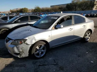2004 Mazda 3 i with VIN JM1BK12F141168532, listed as a Copart auction lot 43964885 with 266,411 mi miles and Salvage Title. Bid and sale history available at DreamBid. Image 1.
