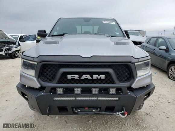 2019 Ram 1500 Rebel with VIN 1C6SRFET0KN841074, listed as a Copart auction lot 45288845 with 74,013 mi miles and Salvage Title. Bid and sale history available at carsss.com. Image 5.